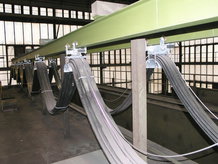 Process-Overhead Crane in a steelwork