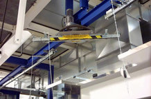 Overhead monorail system