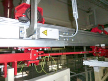 Electrified Monorail System for door transportation [RENAULT plant, Scenic car model]