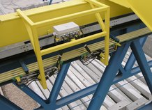 2 Process-Overhead Cranes in a concrete factory